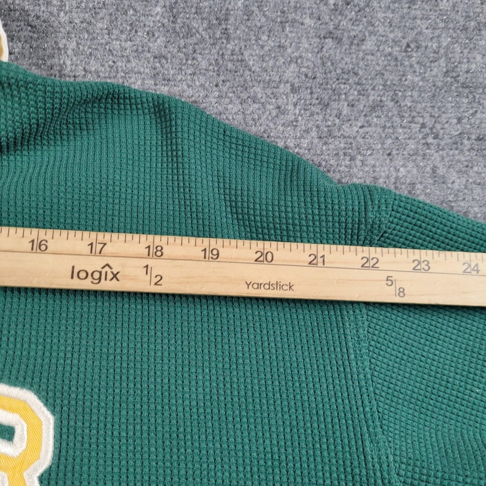 Vintage Disney Store Rugby Polo Shirt Mens 2XL Green Tigger Waffle Knit - Picture 7 of 11